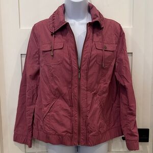 Alia Women's Mauve Utility Jacket